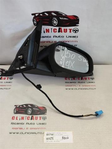 SPECCHIETTO RETROVISORE DESTRO VOLVO V50 2° Serie 6FILI 31278717 3303-000 (0712)