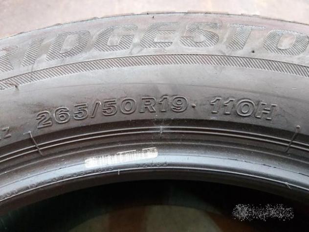 2 gomme 265 50 19 bridgestone rft a3988 - Foto 7