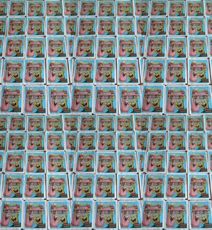 80 BUSTINE FIGURINE : SpongeBob Viaggio Nel Cuore Dell'Italia.
