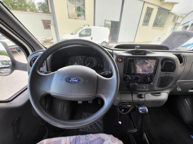 CAMPER RIMOR FORD MANSARDATO GARAGE 6 POSTI LETTO GEMELLATO POSTERIORE CONDIZIONATORE GENERALI USATO - Foto 8