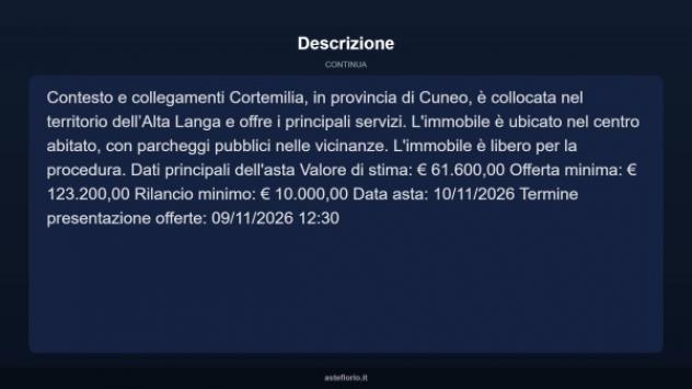 Immobile in asta di 586 m² con più di 5 locali in vendita a Cortemilia - Foto 13