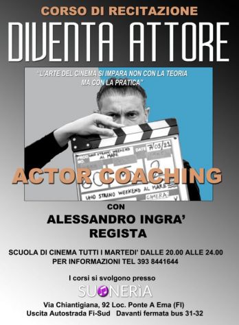 Corsi di recitazione cinematografica a Firenze Ponte a Ema