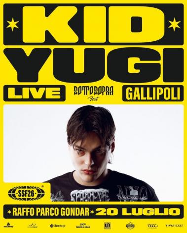 Kid Yugi - Parco Gondar 2026 - il 20/07/2026 partenza da GALLIPOLI