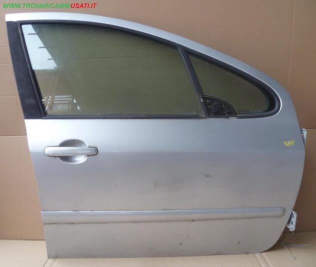 PORTA ANT.D. ARGENTO C/ALZ. E SERR.  Carrozzeria  Lamierati esterni  Porte  Porta ant. dx. PEUGEOT - 307 - 01-09-2005 - 01-07-2008