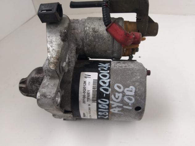 MOTORINO D' AVVIAMENTO TOYOTA Aygo 2° Serie 28100-OQ012K benzina 1.0 (0814)