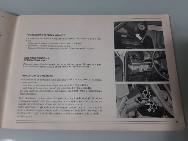 ALFA ROMEO ALFETTA 2000 L USO E MANUTENZIONE  ANNO 1979   ORIGINALE - Foto 5