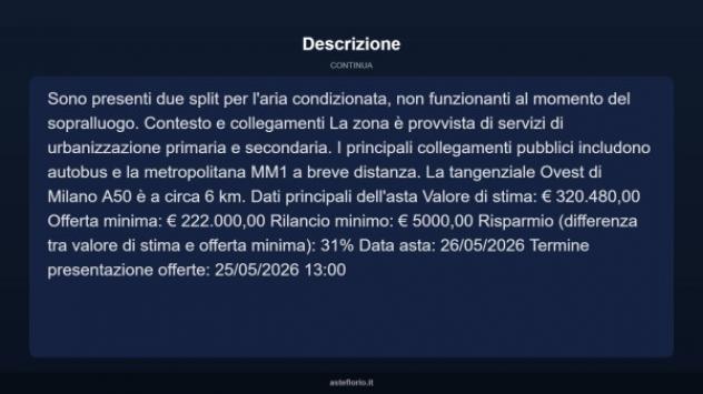 Immobile in asta di 80 m² in vendita a Milano - Foto 15