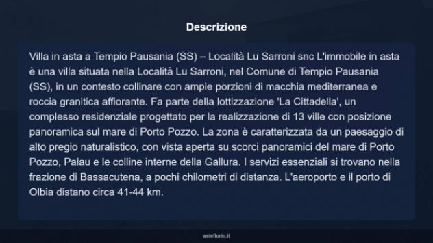 Immobile in asta di 259 m² con più di 5 locali in vendita a Tempio Pausania - Foto 17