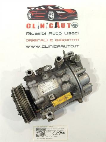 COMPRESSORE A/C PEUGEOT Boxer 4° Serie 9819711380 9819714280 4H03 diesel 2179 (11)