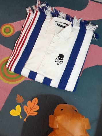 Hydrogen camicia cotone skull - Foto 4