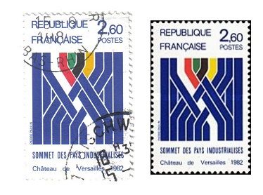 A131 - RARA VARITA' DI FRANCOBOLLI FRANCESI