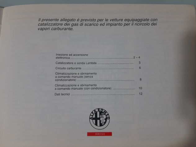 ALFA ROMEO 164 V6 TURBO ANNO 1990 ORIGINALE - Foto 4