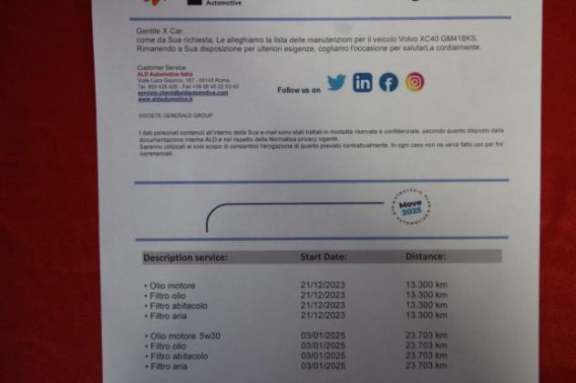 VOLVO XC40 T5 Recharge Plug-in Hybrid automatico Core rif. 23295025 - Foto 9