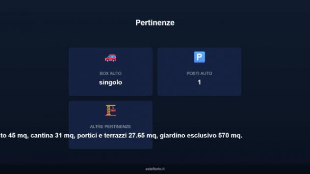 Immobile in asta di 276 m² con più di 5 locali e box auto in vendita a Tivoli - Foto 9