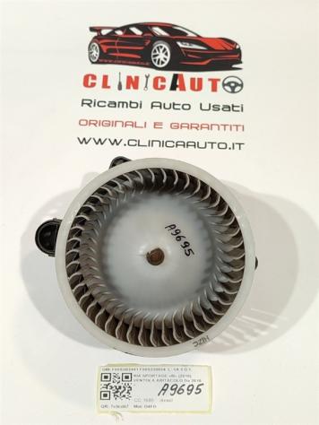 VENTOLA ABITACOLO KIA Sportage Serie F00S3B2441 F00S330054 D4FD diesel 1685 (1016)