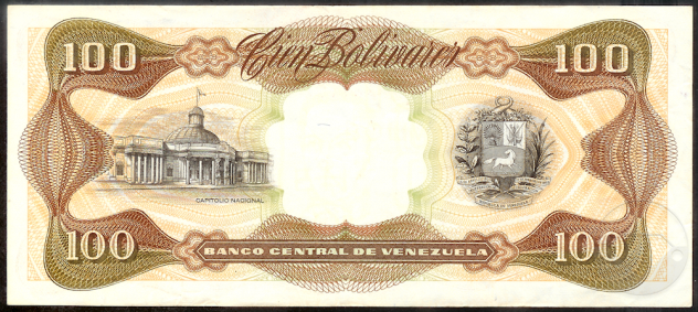 VENEZUELA 1990 banconota 100 Bolivares UNC - Foto 2