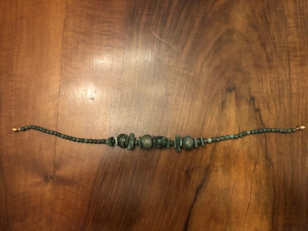 COLLANA CON PIETRE DI GIADA - Foto 3