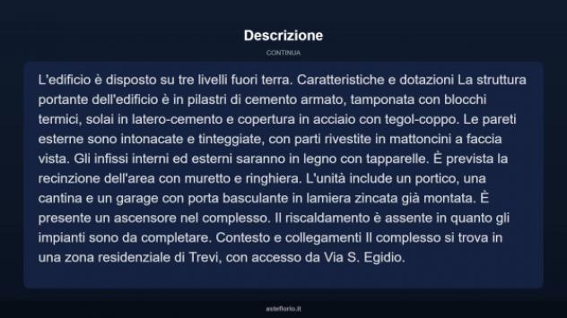 Immobile in asta di 120 m², box auto in vendita a Trevi - Foto 18