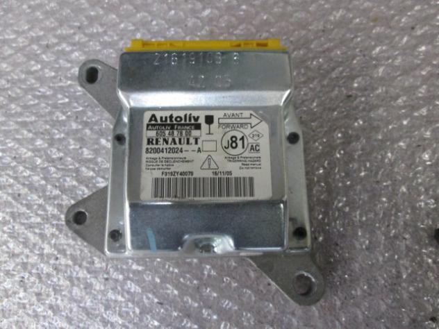 8200412024 CENTRALINA AIRBAG RENAULT ESPACE 2.2 D 110KW AUT 5P (2005) RICAMBIO USATO