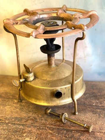 Vecchio fornello Made in italy mercatino vintage da collezione marca Tirrenia - Foto 9
