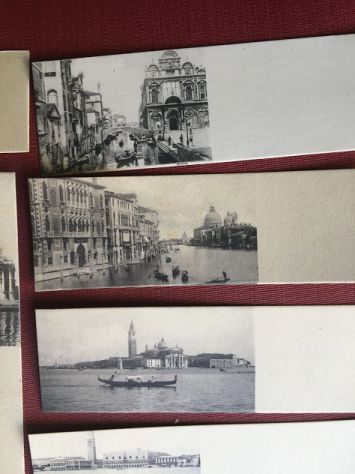 Rare Mini cartoline Vedue di Venezia - Foto 6
