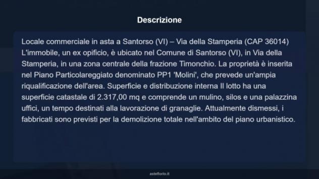 Immobile in asta di 2317 m² in vendita a Santorso - Foto 8