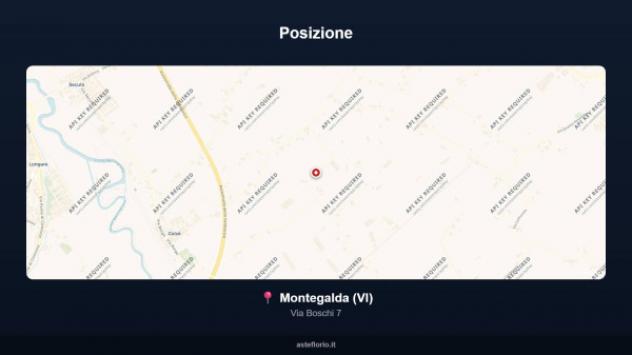 Immobile in asta di 509 m² con più di 5 locali e box auto in vendita a Montegalda - Foto 13