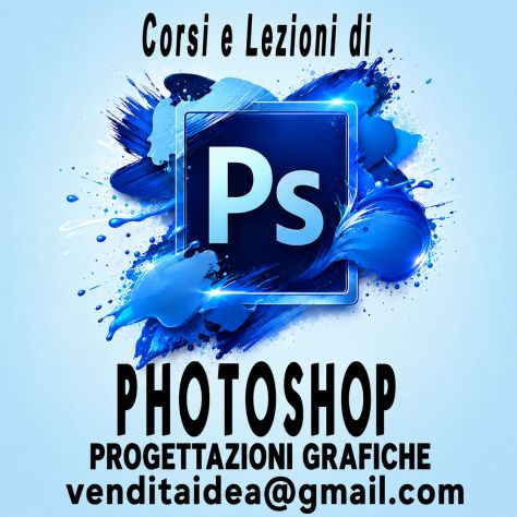 Insegnamento utilizzo Adobe Photoshop E designer grafico
