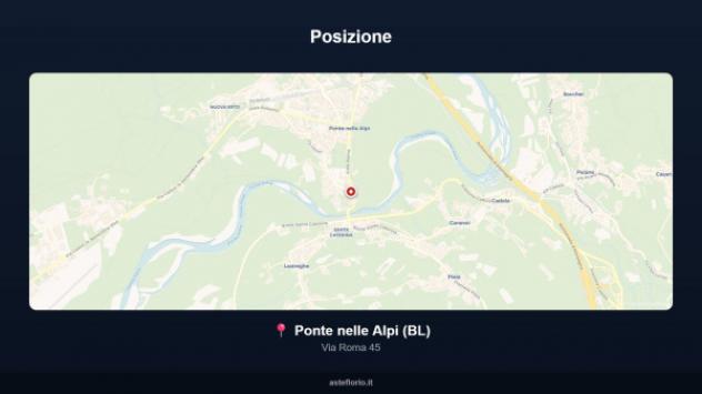 Immobile in asta di 93 m² in vendita a Ponte nelle Alpi - Foto 2