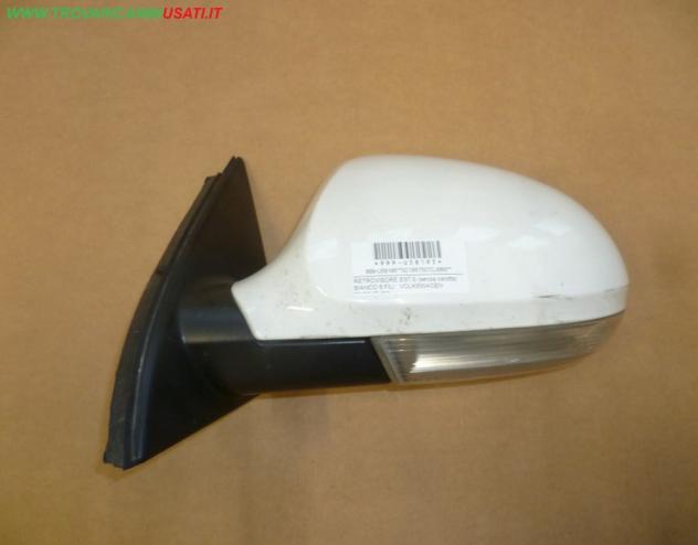 RETROVISORE EST.S.(senza calotta) BIANCO 6 FILI VOLKSWAGEN PASSAT (3C)  Vetri e Retrovisori  Cristalli  Retrovisori  Retrovisore VOLKSWAGEN - PASSAT -