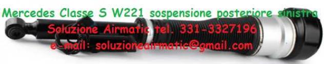 Mercedes Classe S W221 sospensione posteriore sinistra
