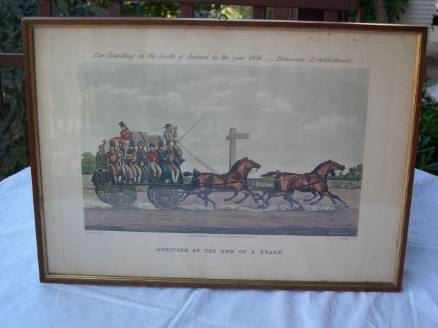 Quadro stampa di Mayes Harris Car travelling 1856 - Foto 4