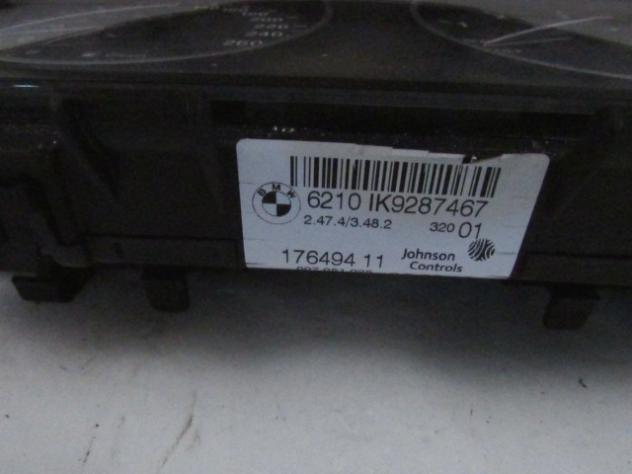 6210176494 QUADRO STRUMENTI CONTACHILOMETRI BMW SERIE 1 118 D F20 2.0 D 105KW AUT 5P (2013) RICAMBIO USATO - Foto 2