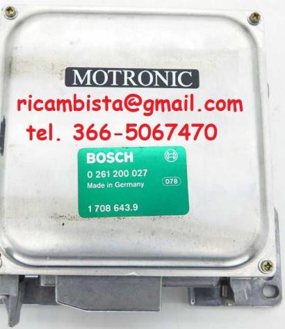 0261200027 BMW E28 centralina motore Motronic