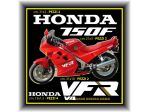 ADESIVI moto HONDA VFR 750F del 1988-89 - V4 GEAR DRIVEN CAMS