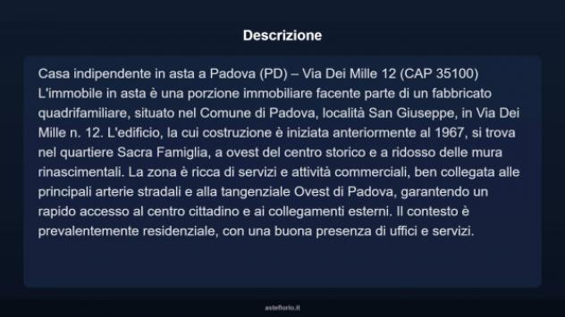 Immobile in asta di 410 m² in vendita a Padova - Foto 4