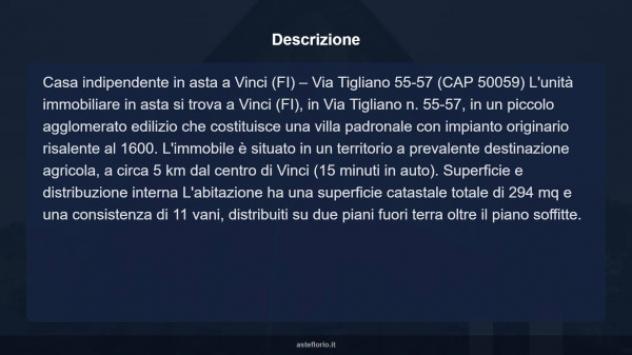 Immobile in asta di 294 m² in vendita a Vinci - Foto 18