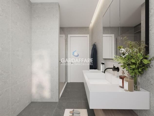 Nuovo bilocale con giardino privato e vista lago - Foto 7