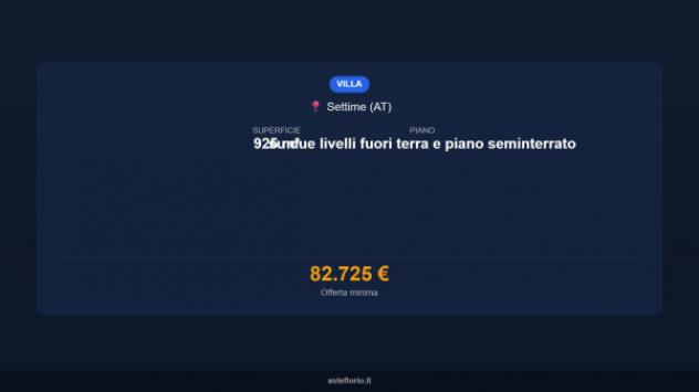 Immobile in asta di 925 m² in vendita a Settime - Foto 15