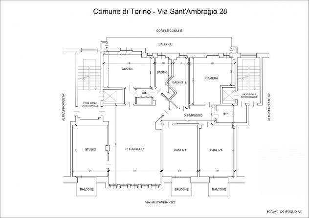 Appartamento in vendita a Torino, Pozzo Strada - Foto 19