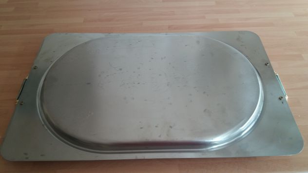 Vassoio inox rettangolare ricamato - Foto 3