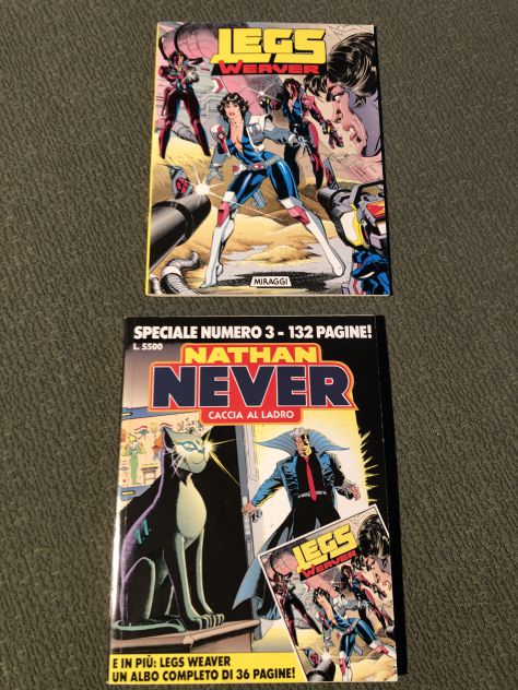 NATHAN NEVER - BLOCCO SPECIALI 1-2-3-4-5-6 CON ALBETTI ALLEGATI - Foto 4