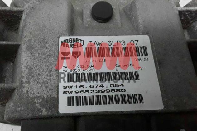 9652399880 IAW6LP3.07 Citroen C8 centralina motore Magneti Marelli - Foto 2