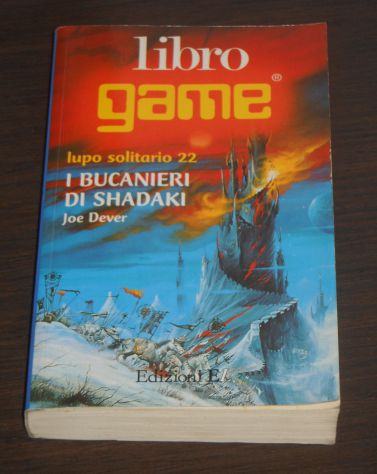 librogame, lupo solitario 22, I BUCANIERI DI SHADAKIDI, JOE DEVER, E.L. 2000. - Foto 7