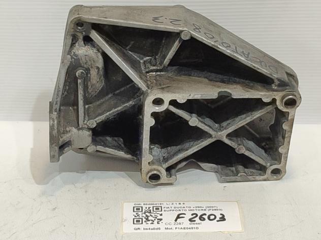 SUPPORTO MOTORE FIAT Ducato 5° Serie 504004161 F1AE0481D diesel 2287 (0614) - Foto 2