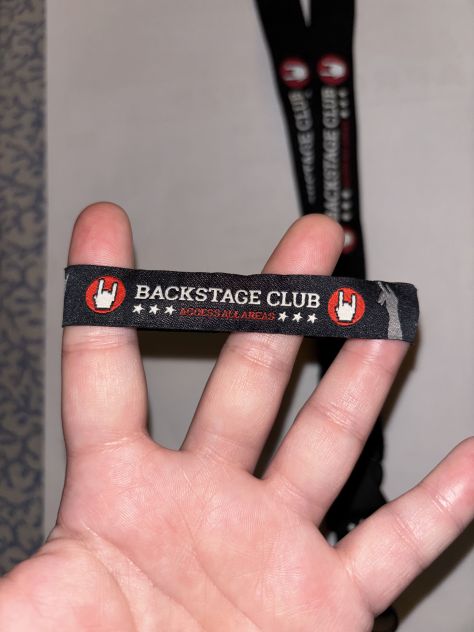 PORTA BADGE/PORTA CHIAVI E BADGE E BRACCIALETTO NUOVI UNISEX BACKSTAGE E.M.P. CL - Foto 7