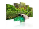 Quadro Passerella Nel Verde 100x50 E 200x100 ARREDALACASA