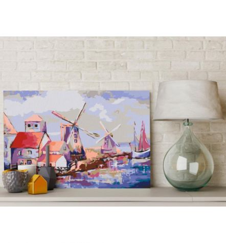 Quadro Fai Da Te 60x40 Cm. Mare N.9 ARREDALACASA Spedizione Gratis - Foto 2