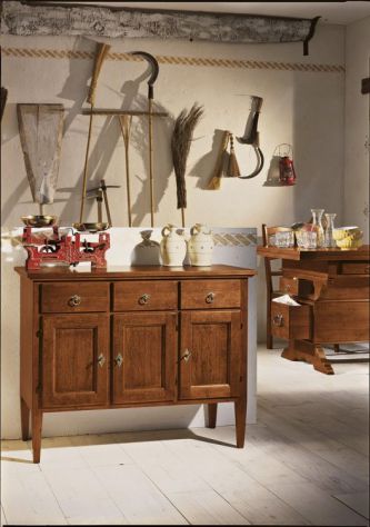Mobili Rustici Classici Venezia Credenza Completa stile arte povera cod 11508