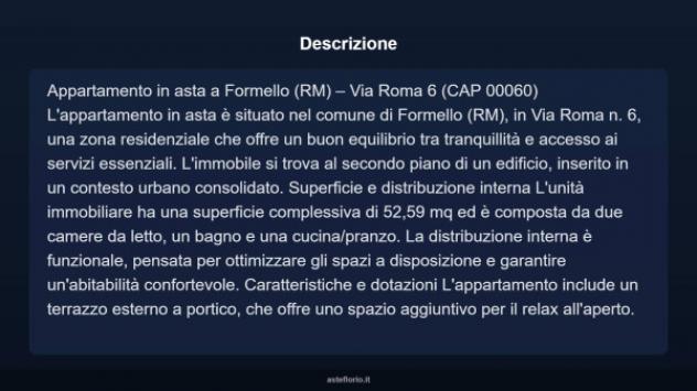 Immobile in asta di 52 m² in vendita a Formello - Foto 7
